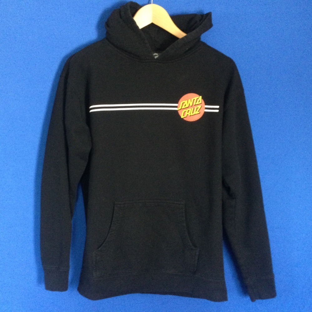 Santa Cruz Skateboard Youth XL Hoodie Classic Dot